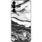 Black and White Marble Ink Galaxy S22 Plus Skin